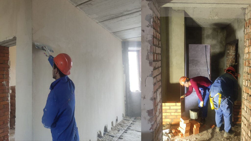 Генеральный подрядчик АО «Внешстройимпорт» приступил к армированию стен второго этажа на корпусе 3